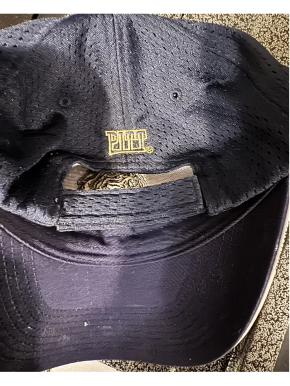 Pittsburgh Pitt Panthers Adidas Hat Adjustable OSFA Blue